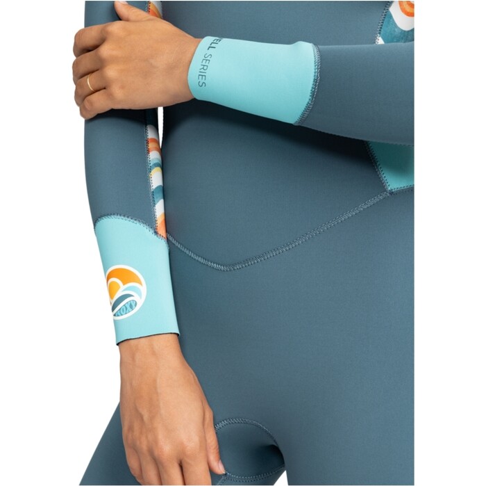 2024 Roxy Womens Swell Series 5/4/3mm Chest Zip Wetsuit ERJW103128 - Starglazer